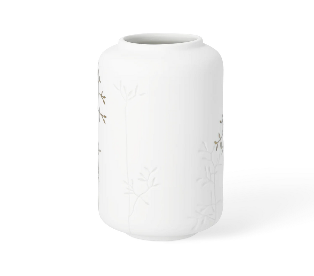 Vase en Porcelaine Feuillage Dorée 1L - Räder
