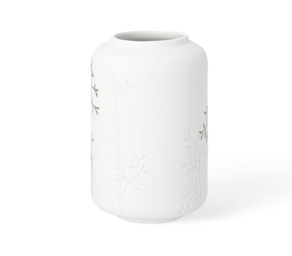 Vase en Porcelaine Feuillage Dorée 1L - Räder