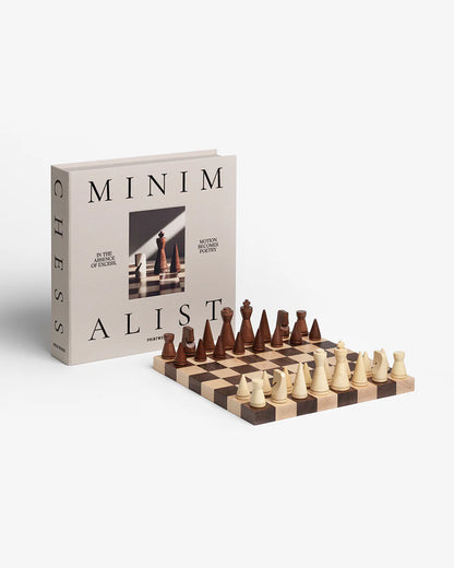 Coffret Plateau de Jeu d'Échecs en Bois - PrintWorks