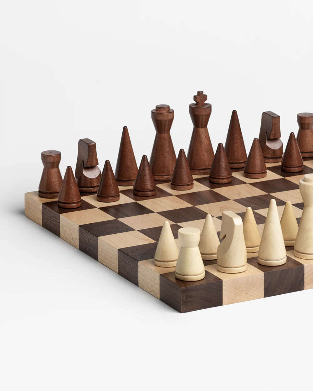 Coffret Plateau de Jeu d'Échecs en Bois - PrintWorks