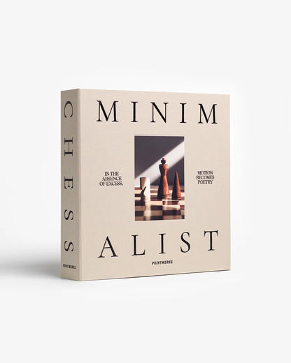 Coffret Plateau de Jeu d'Échecs en Bois - PrintWorks