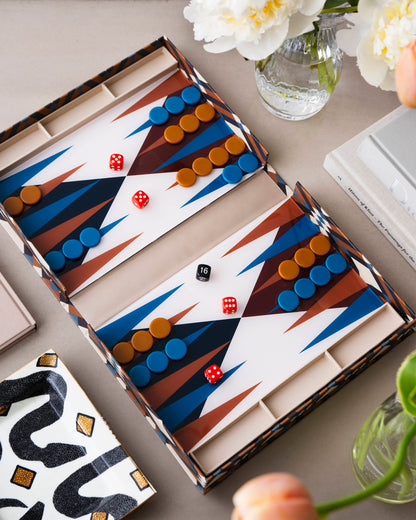 Coffret Plateau de Jeu Backgammon - PrintWorks