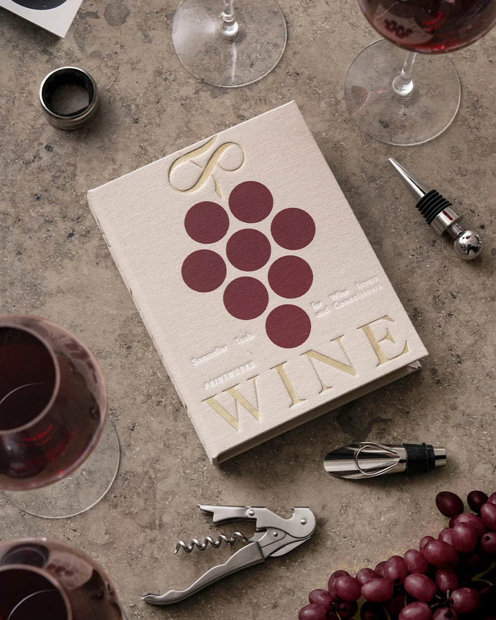 Coffret kit Essentiel Dégustation de Vin - PrintWorks
