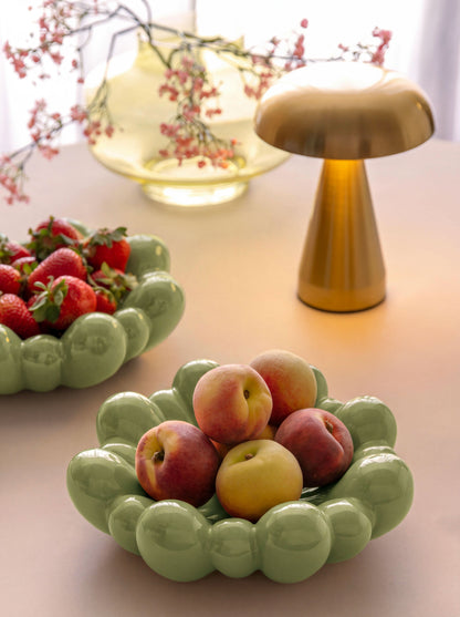 Coupelle de Fruit en Céramique Fleur - Present Time