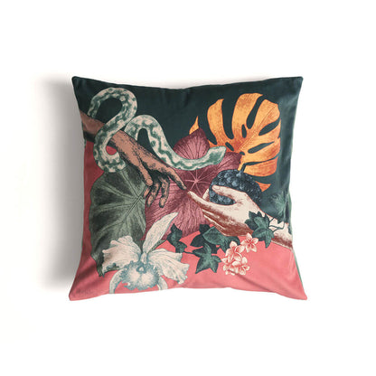 Coussin en Velours Boucan 50x50 - Ibride