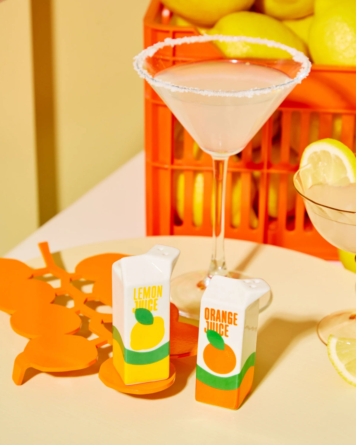 Duo Salière et Poivrière Brique de Jus de Fruit - Fluid Market