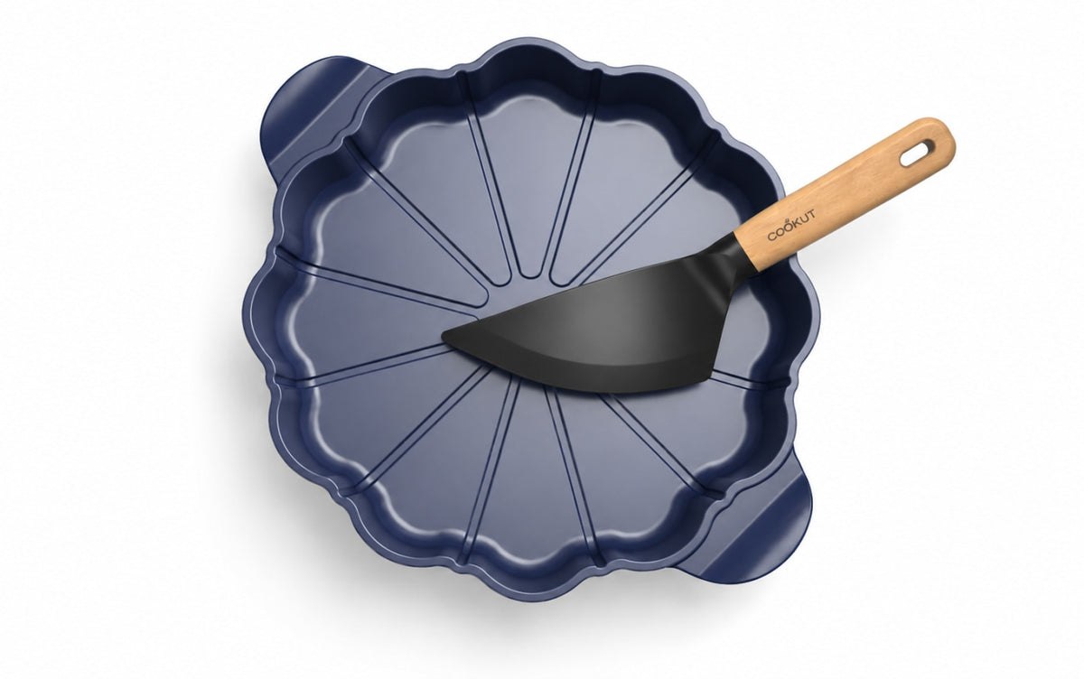Le Formidable Plat à Tarte & Couteau Anti-Rayure D.29 cm - Cookut