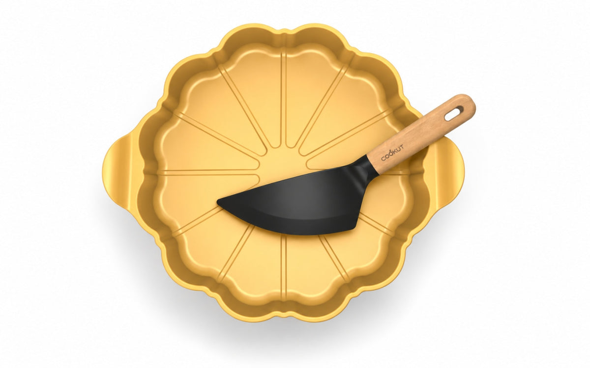 Le Formidable Plat à Tarte & Couteau Anti-Rayure D.29 cm - Cookut