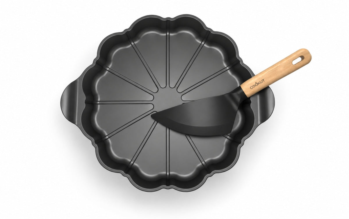 Le Formidable Plat à Tarte & Couteau Anti-Rayure D.29 cm - Cookut