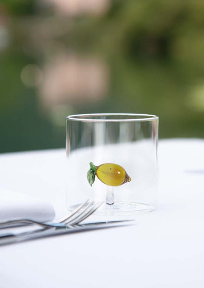 Gobelet en Verre Borosilicate Fruit / Fleur 3D - WD Lifestyle