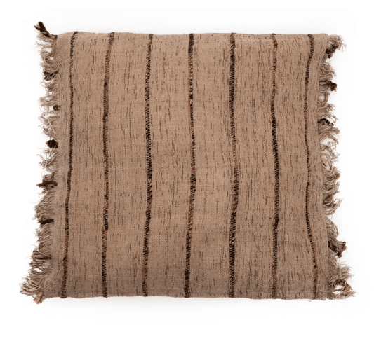 Housse de Coussin en Coton à Franges - Bazar Bizar