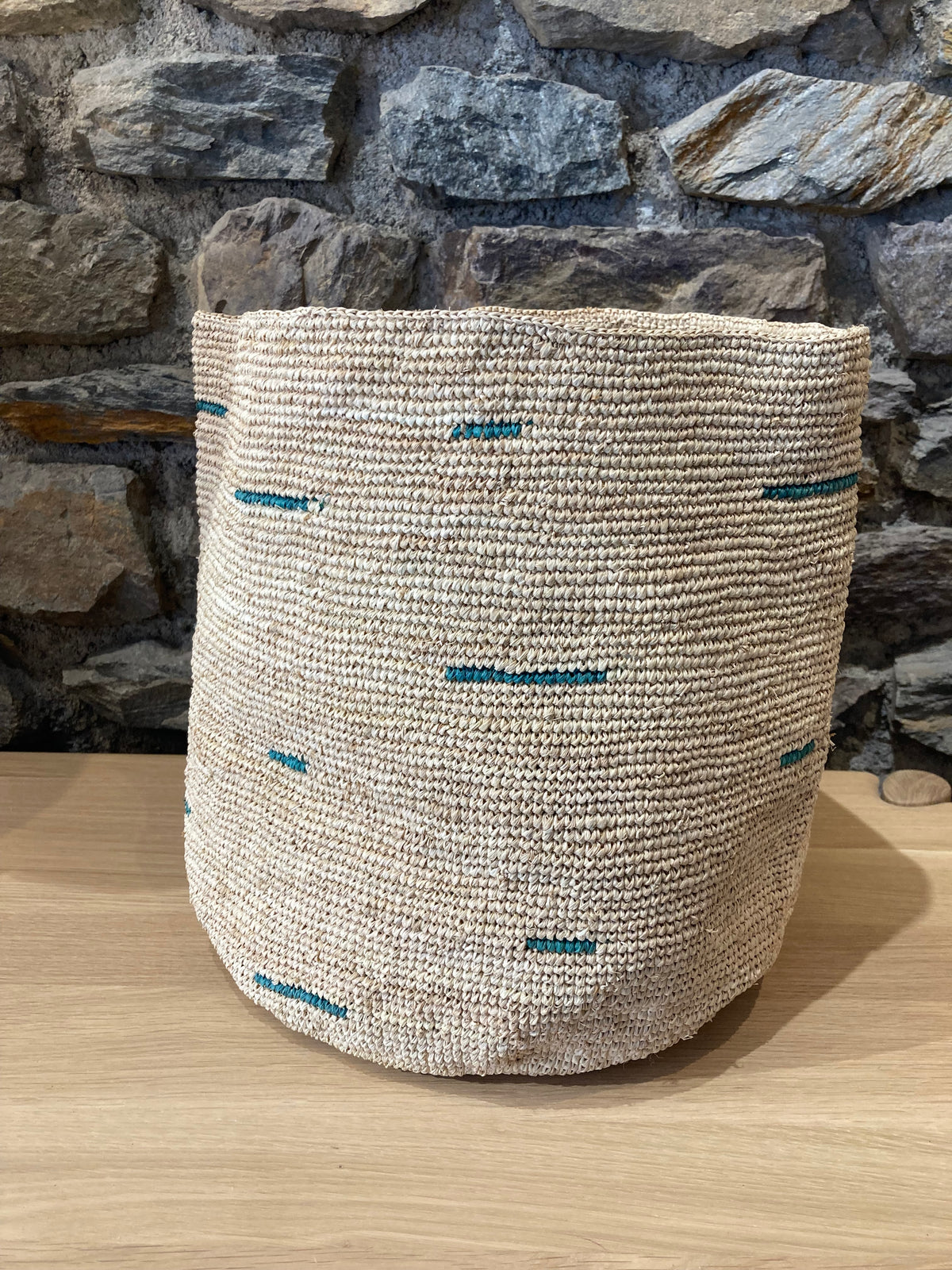 Cache-Pot en Raphia