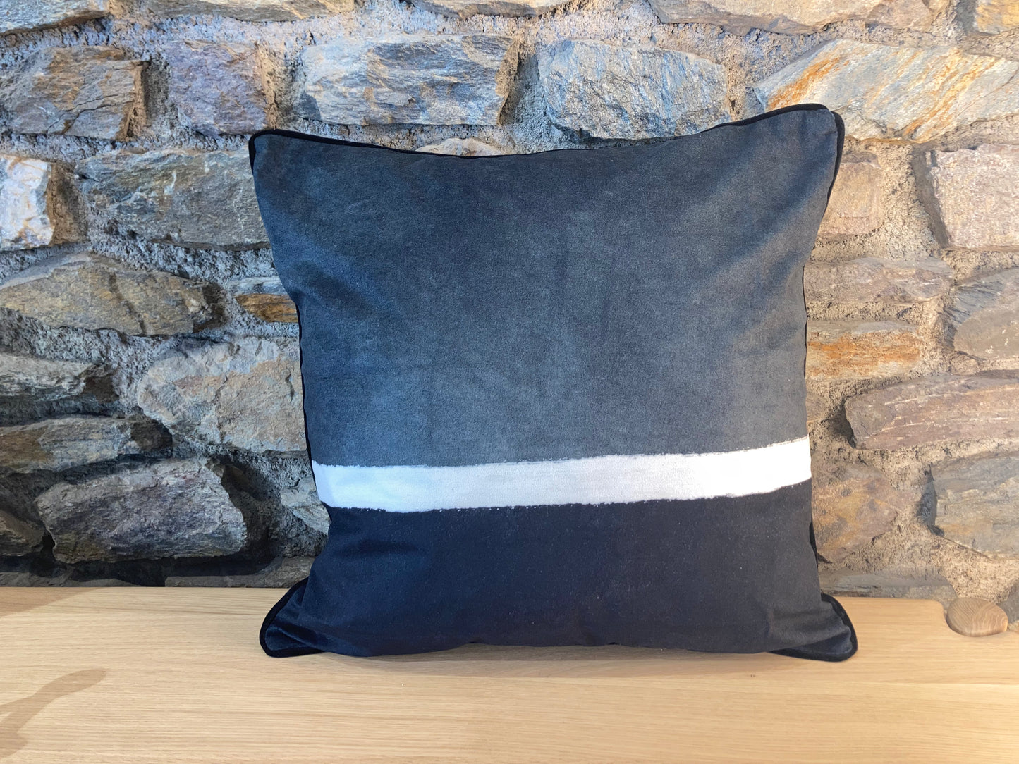 Housse de Coussin Luo Vert/Noir 45x45 cm - Podevache