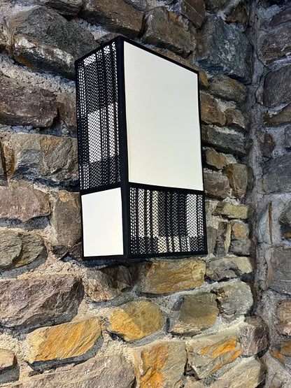 Applique Céleste Rabane Noire & Écru - Maison Sarah Lavoine