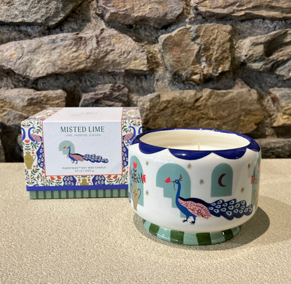 Bougie Illustrée A Dopo en Céramique, Cire de Soja 680g - Paddywax