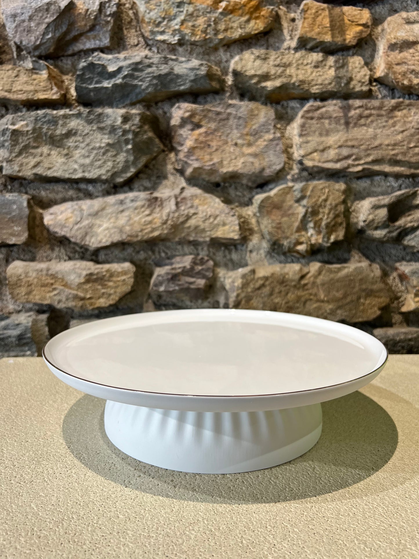 Plat de Présentation en Porcelaine D.29 cm - Räder