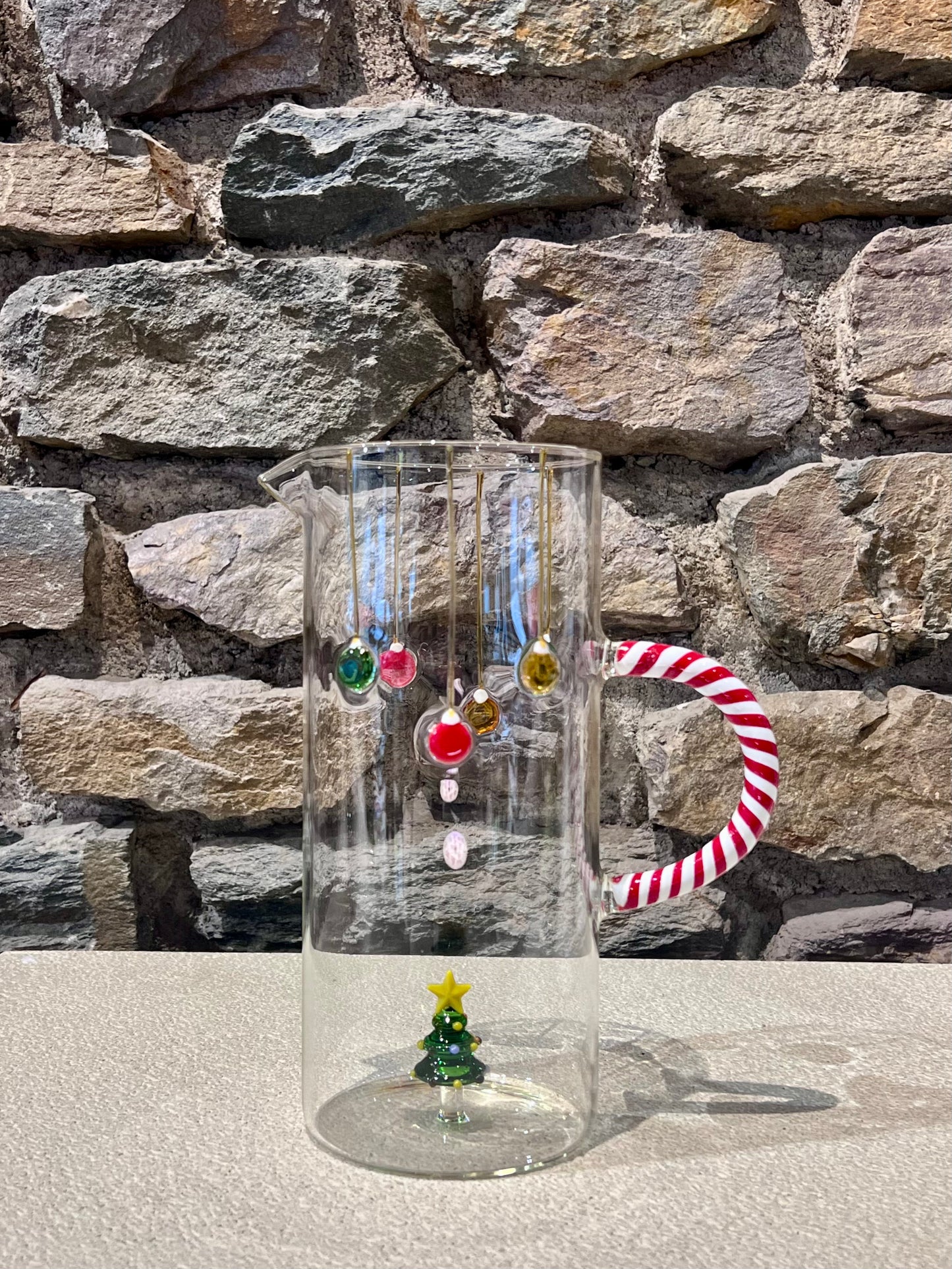 Pichet en Verre Bonhomme de Neige 1,2 L - WD Lifestyle