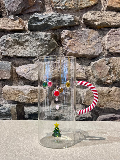 Pichet en Verre Bonhomme de Neige 1,2 L - WD Lifestyle
