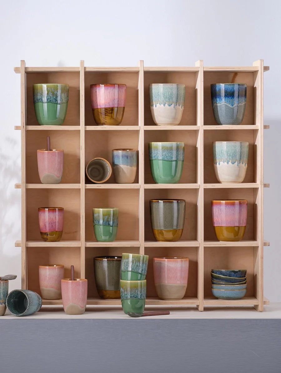 Set de 4 Mug en Grès Bi-Colore - Asa