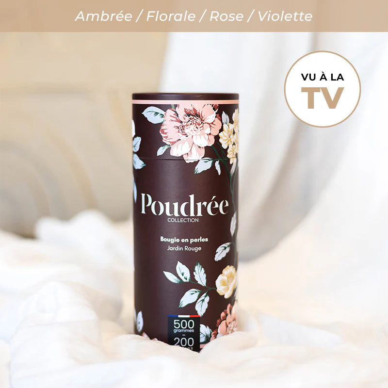 Bougie Parfumée en Perles Collection Héritage - Poudrée Paris