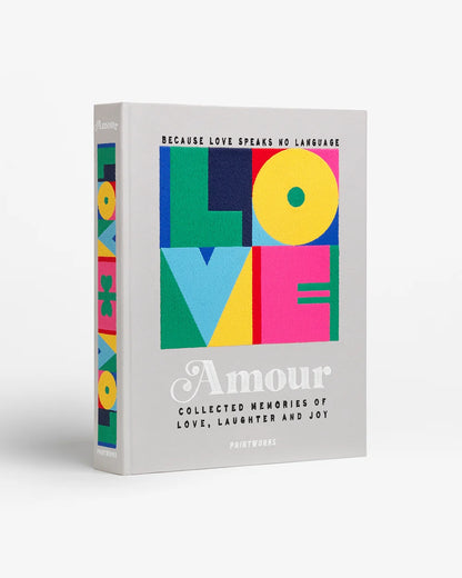 Livre Album Photos Brodé "Amour" XL - PrintWorks