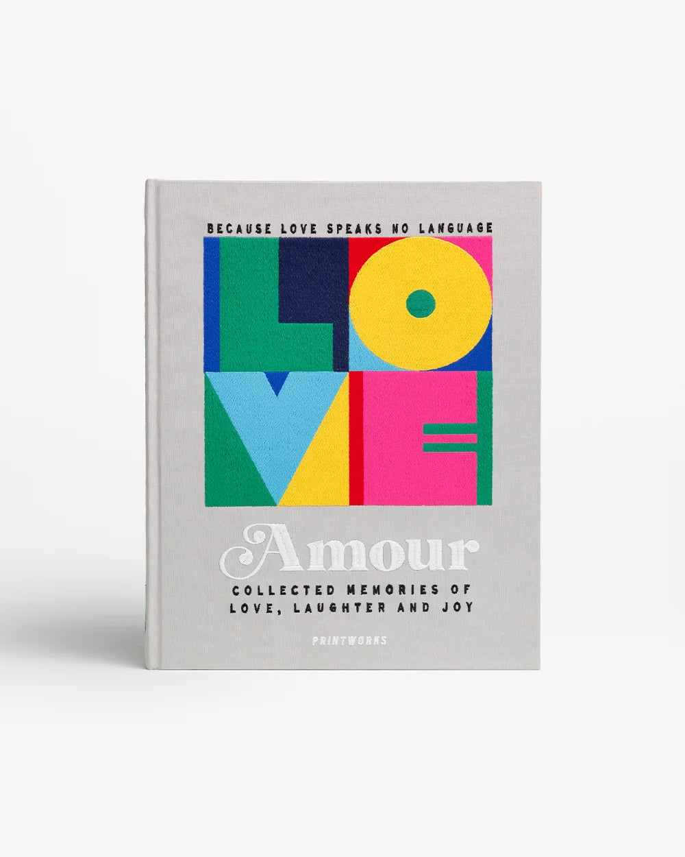 Livre Album Photos Brodé "Amour" XL - PrintWorks