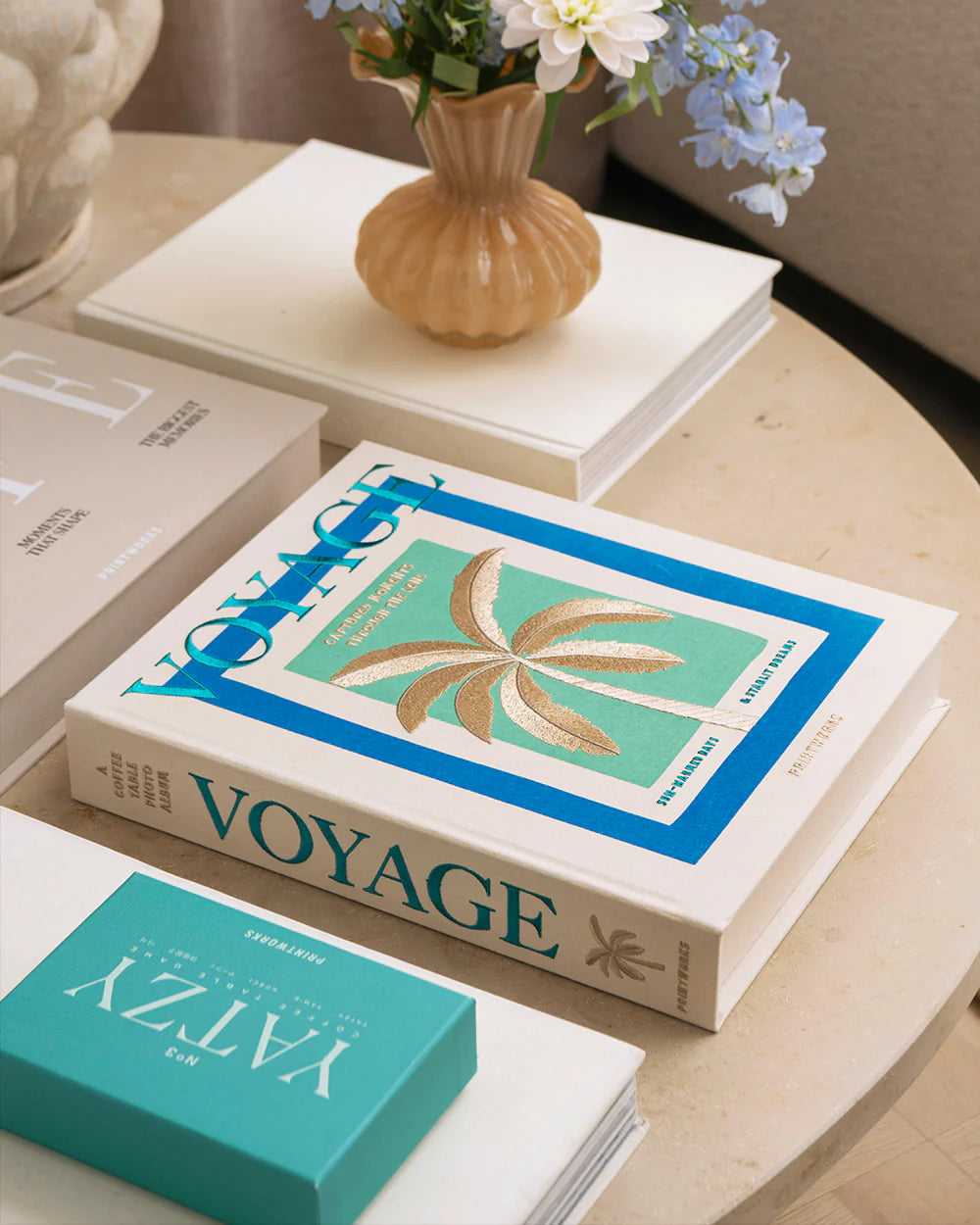 Livre Album Photos Brodé "Voyage" XL - PrintWorks