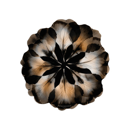 Set de Table Rond en Vinyle Fleur D.38 cm - Podevache