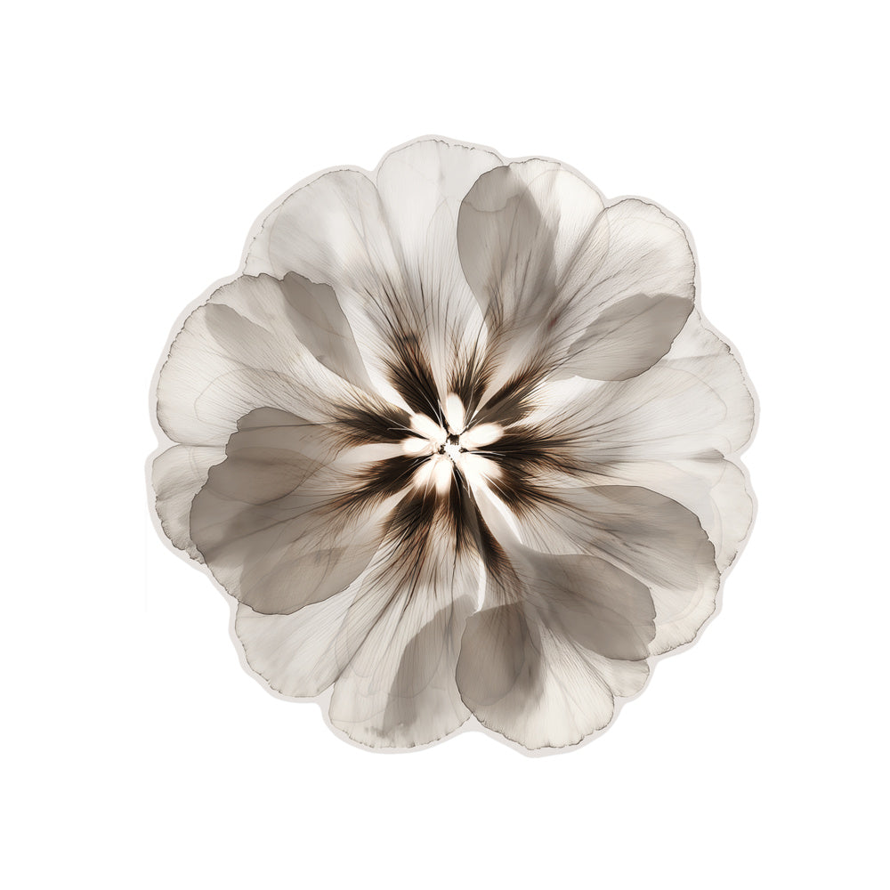 Set de Table Rond en Vinyle Fleur D.38 cm - Podevache