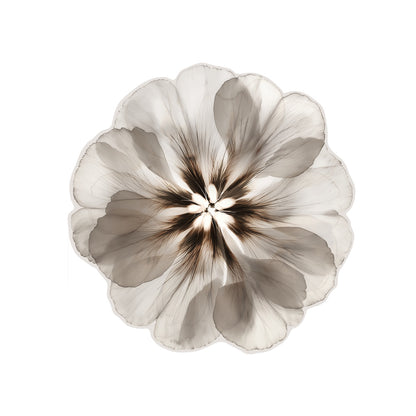 Set de Table Rond en Vinyle Fleur D.38 cm - Podevache