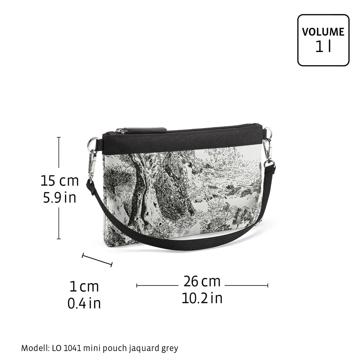 Pochette Bandoulière en Fausse Fourrure Léopard - Reisenthel