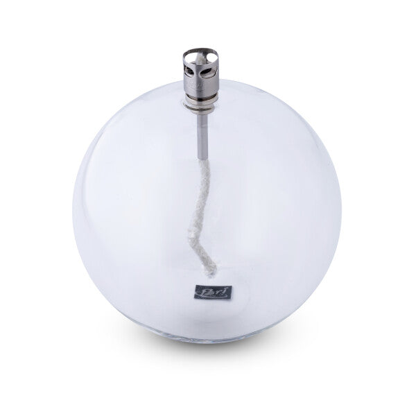 Lampe à Huile Ronde Chroméé - Peri Living
