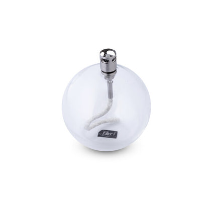 Lampe à Huile Ronde Chroméé - Peri Living