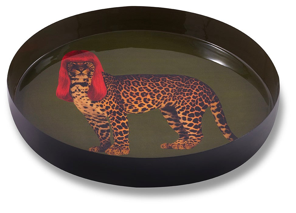 Plateau Rond en Fer Rebecca  D.33cm - Gangzaï