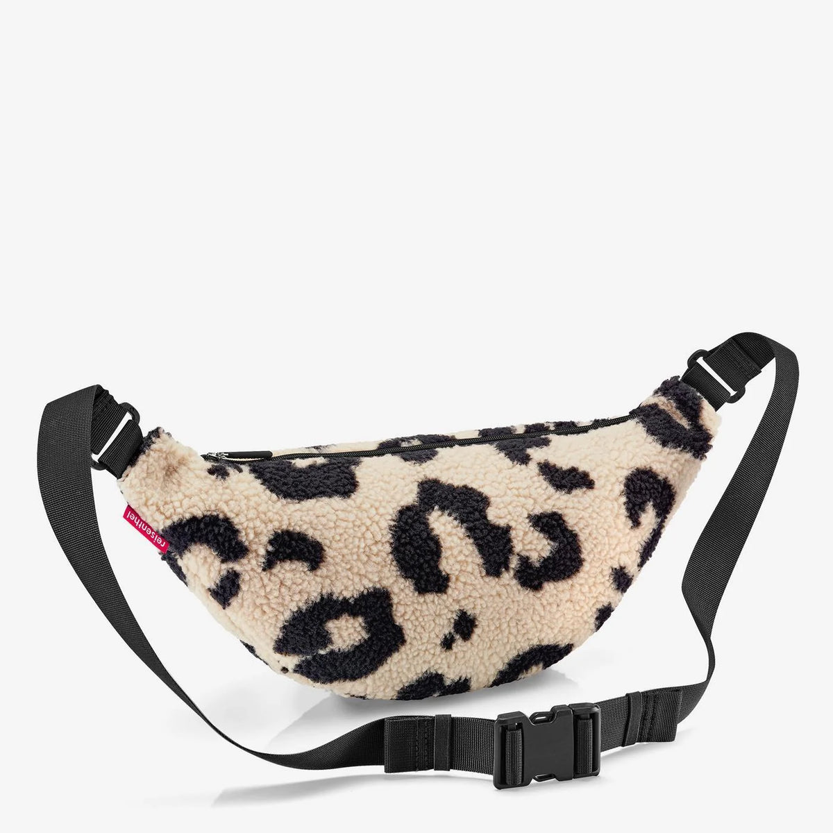 Sac Banane BeltBag Fourrure Teddy Léopard Crème - Reisenthel