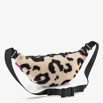 Sac Banane BeltBag Fourrure Teddy Léopard Crème - Reisenthel