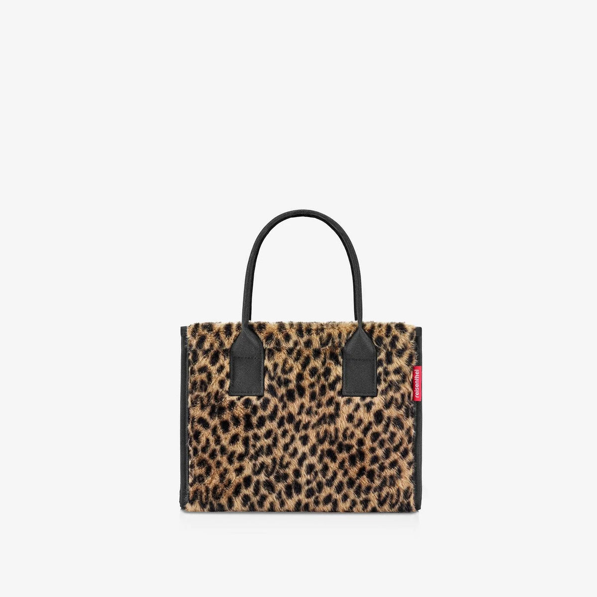 Sac Cabas Fausse Fourrure Léopard Daily Shopper XS - Reisenthel