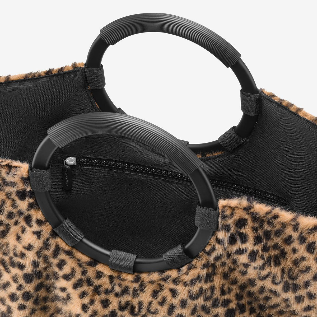 Sac Loop Hobo en Fausse Fourrure Léopard - Reisenthel