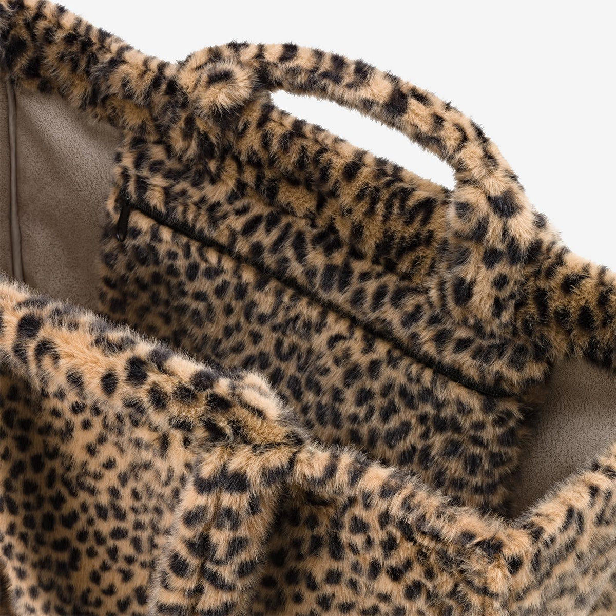 Sac Souple en Fausse Fourrure Léopard SoftShopper - Reisenthel