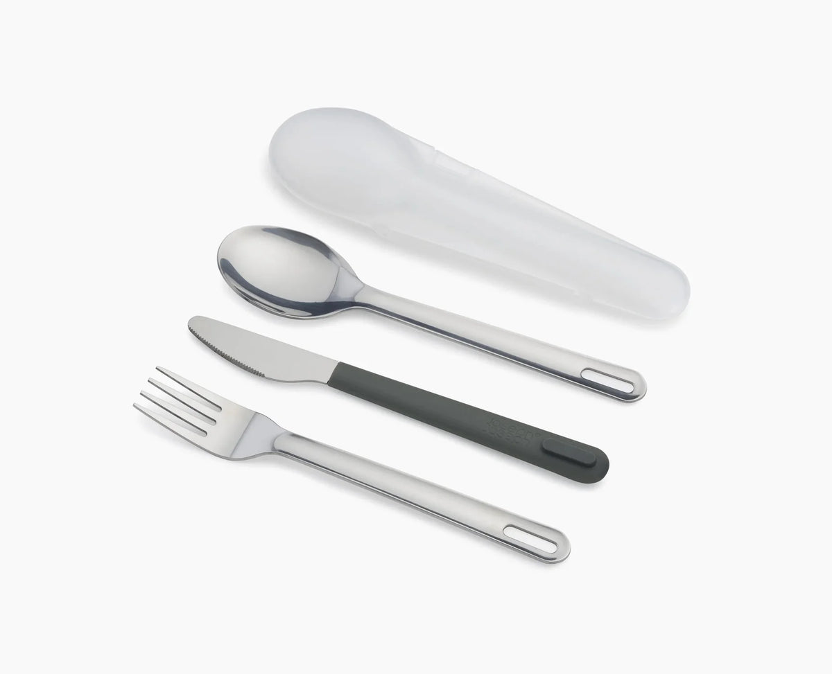Set de Couverts à Emporter en Inox & Étuis - Joseph Joseph
