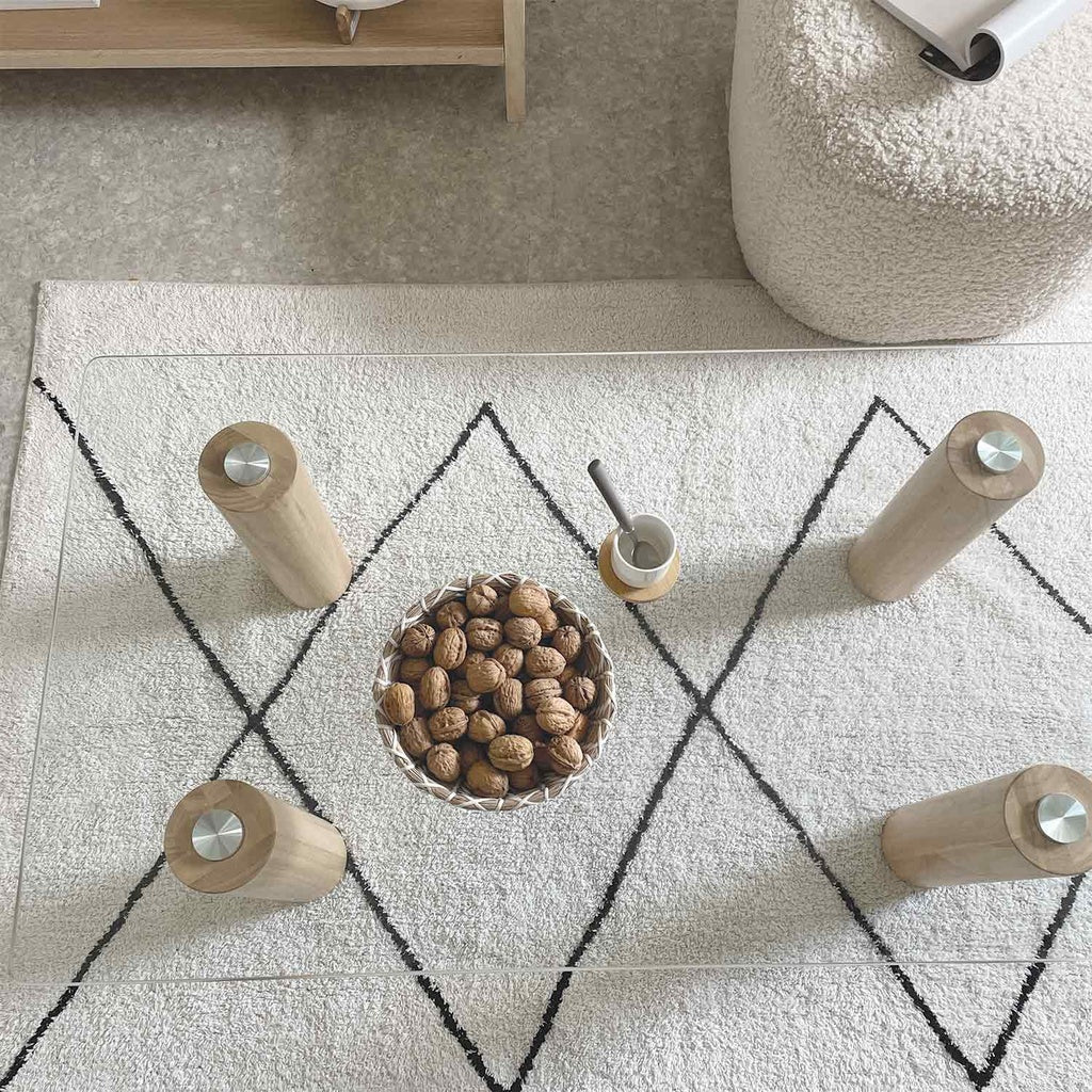 Tapis Berbère Ania en Coton 160 x 230 cm - Opjet
