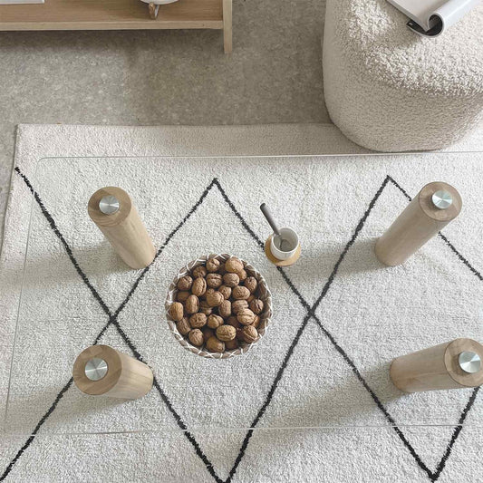 Tapis Berbère Ania en Coton 160 x 230 cm - Opjet