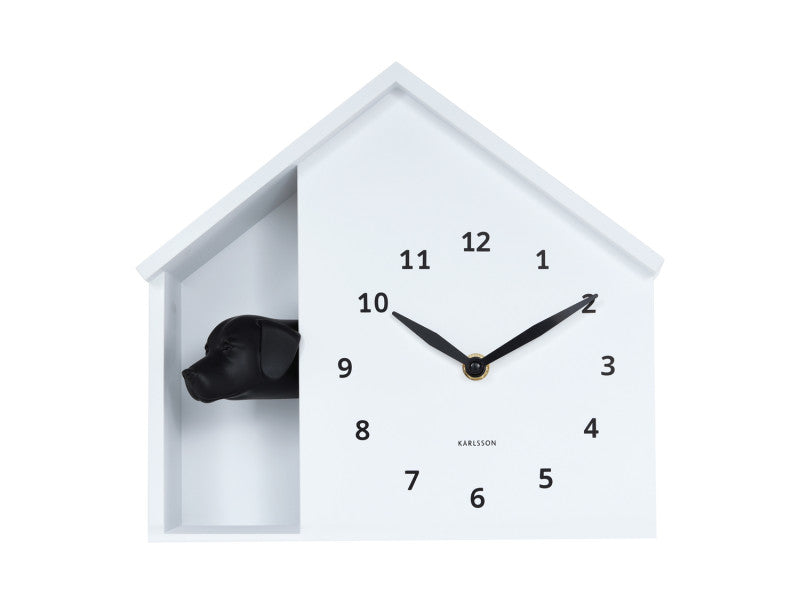 Horloge Murale Peeking Doggy - Present Time