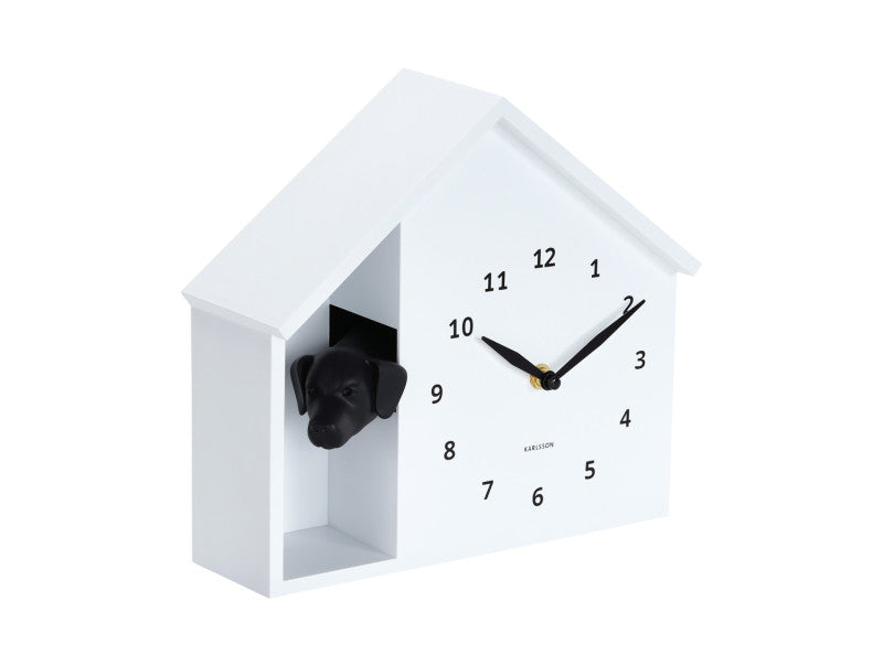 Horloge Murale Peeking Doggy - Present Time
