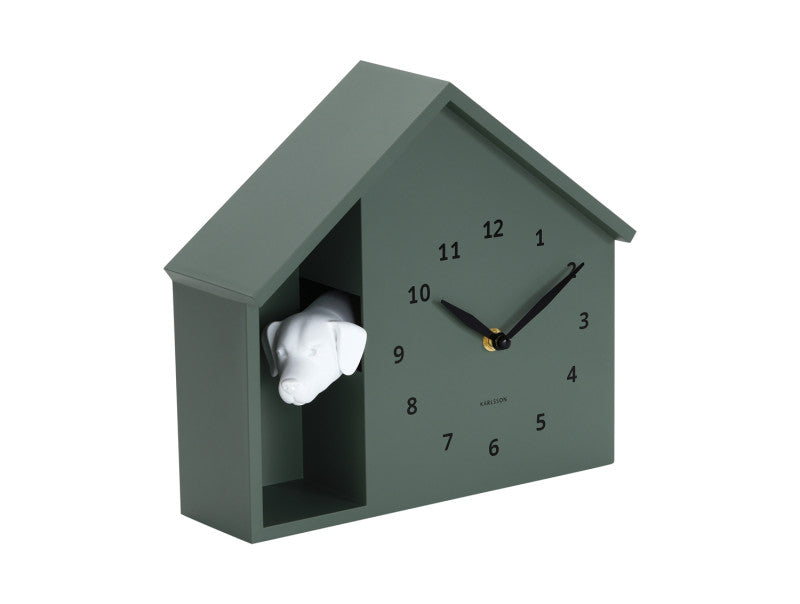 Horloge Murale Peeking Doggy - Present Time