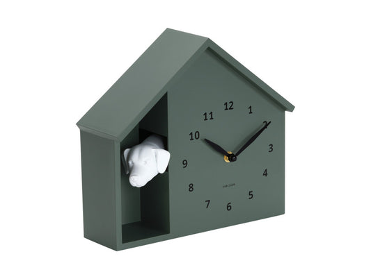 Horloge Murale Peeking Doggy - Present Time