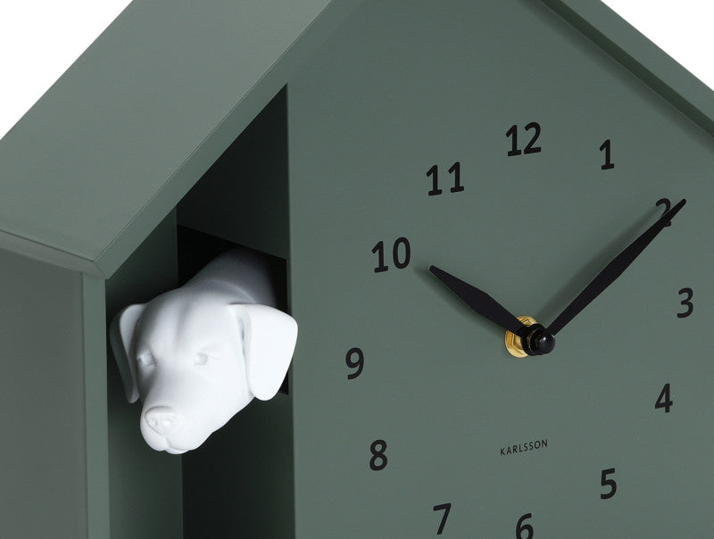 Horloge Murale Peeking Doggy - Present Time