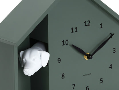 Horloge Murale Peeking Doggy - Present Time