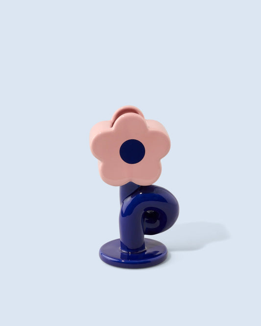 Vase Fleur Loop en Céramique - Fluid Market