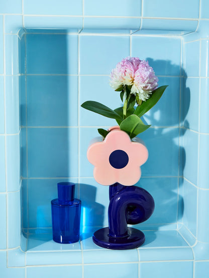 Vase Fleur Loop en Céramique - Fluid Market